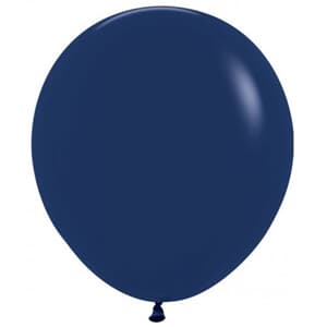 Sempertex Fashion Navy Blue Latex Balloon 45cm