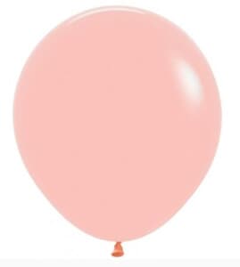Sempertex Pastel Matte Melon Latex Balloon 45cm