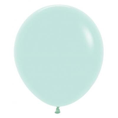 Sempertex Pastel Matte Green Latex Balloon 46cm