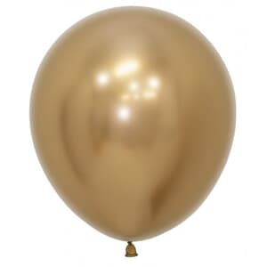 Sempertex Reflex Gold Latex Balloon 45cm