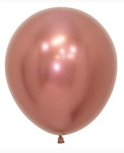 Sempertex Reflex Rosegold Latex Balloon 46cm