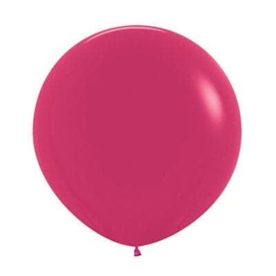 Sempertex Fashion Raspberry Latex Balloon 60cm