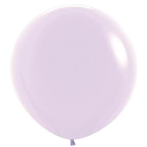 Sempertex Pastel Matte Lilac Latex Balloon 90cm