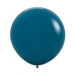 Sempertex Fashion Deep Teal Latex Balloon 60cm