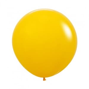 Sempertex Fashion Honey Yellow Latex Balloon 60cm