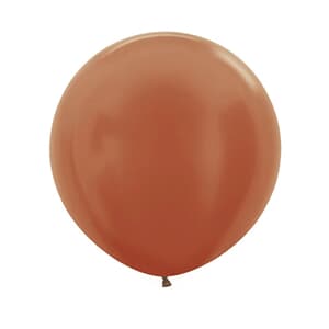 Sempertex Metallic Copper Latex Balloon 90cm
