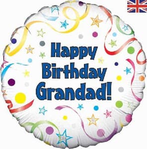 Happy Birthday Grandad 45cm Foil
