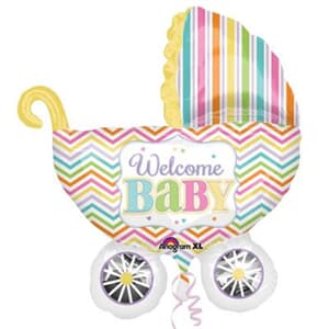 Baby brights Carriage SuperShape 71cm x 79cm.