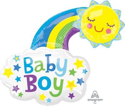 Baby Boy Bright Sun Super Shape 79cm x 79cm