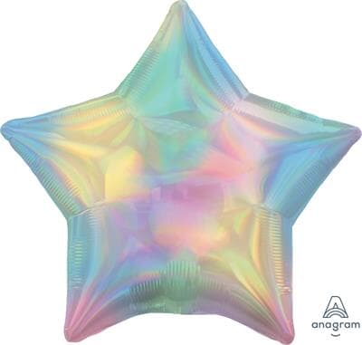 Anagram Star Holographic Iridescent Patel Rainbow 45cm Foil