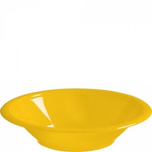Bowl Plastic 355ml Sunshine Yellow