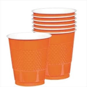 Cup Plastic 355ml Orange Peel