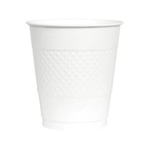 Cup Plastic 355ml White
