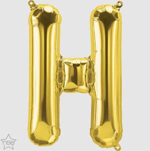 North Star 16" Gold Letter H
