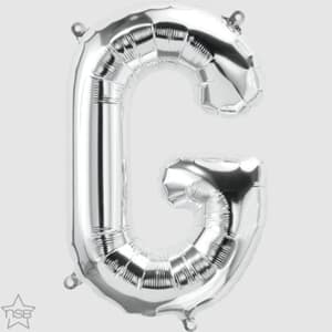North Star 16" Silver Letter G