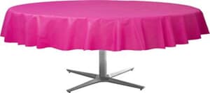 Tablecover Round Bright Pink