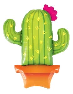 Qualatex Foil Potted Cactus 99cm