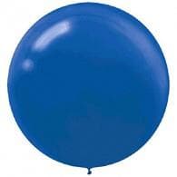 Round Latex Balloon 24" - 60cm Bright Royal Blue #