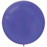 Round Latex Balloon 24" - 60cm New Purple #