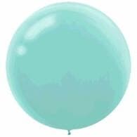 Amscan Latex Balloon 24" - 60cm Robins Egg Blue