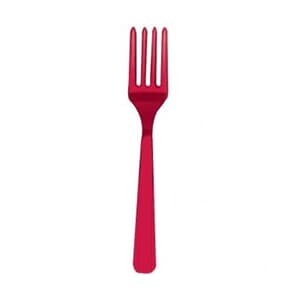Fork Heavy Weight Apple Red