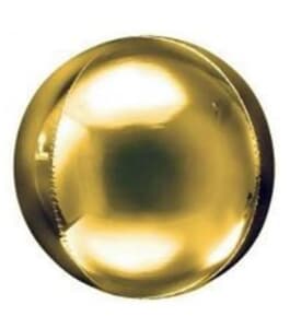 Foil Balls 32" - 81cm Gold pack 2 -self sealing