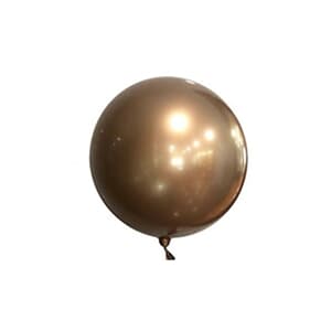 Bubble Balloon Gold 12" 30cm-seamless Metallic Finish