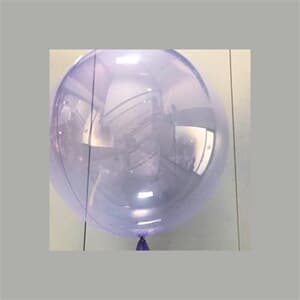 Clear  orbs 24"-61cm with Soft Purple Tint