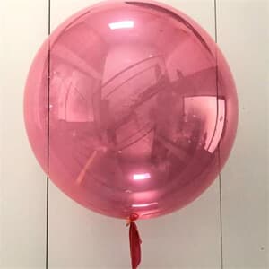 Clear  orbs 36" - 91cm with Soft Red Tint - Pack 2