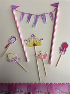 Cake Topper Kit Pink Fairy
