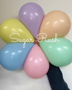 DIY Balloon Garland Sugar Rush