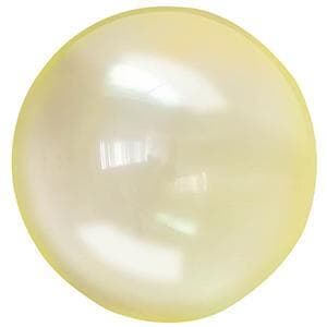 Latex clears Yellow 43cm balloon- Fantastic garland addition-perfectly round
