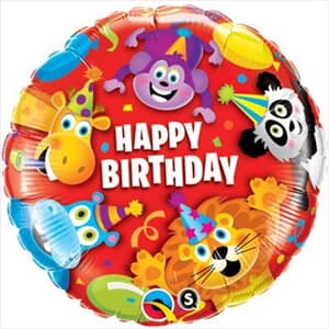 Qualatex Balloons Party Animals 45cm