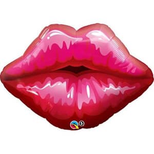 Big Red kissy Lips 76cm