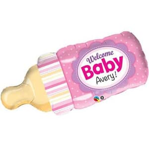 Welcome Baby Bottle Pink 99cm