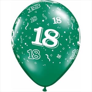 Qualatex Balloons 18 Around Jewel Tone 28cm