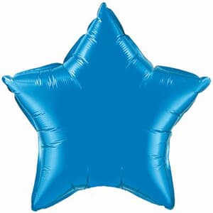 Qualatex Balloons 10cm Star Sapphire Blue