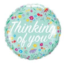Thinking Of You Petite Floral Round Foil 45cm