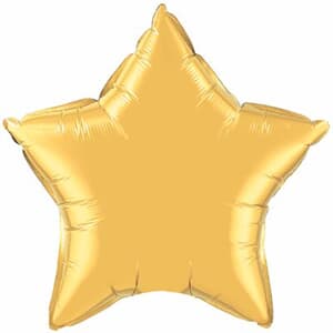 Star Foil Gold 36" # Unpackaged #