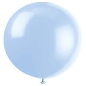 Qualatex Balloons Pearl Light Blue 76cm