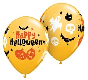 Qualatex Balloons Halloween Fun Icons 28cm