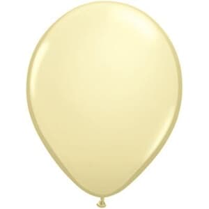 Qualatex Balloons Ivory Silk 12cm #