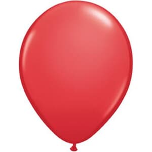Qualatex Balloons Red 12cm