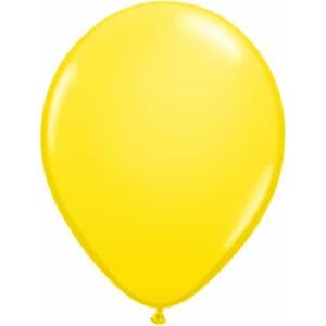 Qualatex Balloons Yellow 12cm