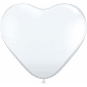 Hearts 15cm Diamond Clear