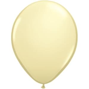 Qualatex Balloons Silk Ivory 40cm