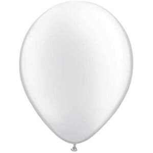 Qualatex Balloons Pearl White 40cm