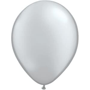 Qualatex Balloons Silver 40cm
