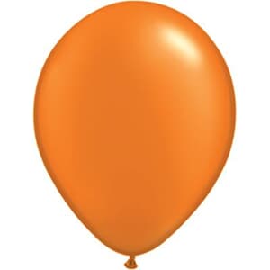 Qualatex Balloons Pearl Mandarin Orange 5" (12cm)