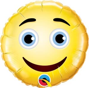 Qualatex Balloons Smiley Face 23cm